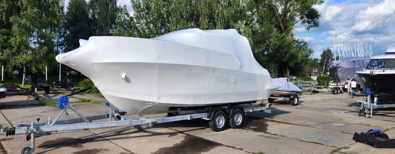 Подготовка к зимнему хранению, консервация катеров